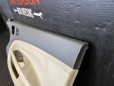 07 JAGUAR XK FRONT PASSENGER RH INSIDE INTERIOR DOOR TRIM PANEL