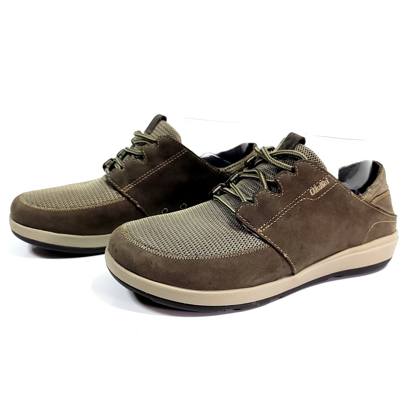 Leather Sneakers Clay/Kona Size 