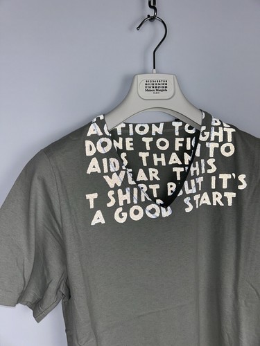 Grey Martin Maison Margiela Reflective T-shirt (New With Tag) - Foto 5 di 9