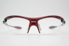 Alpina A7725 Red Silver Black Half-Rim Eyeglasses New