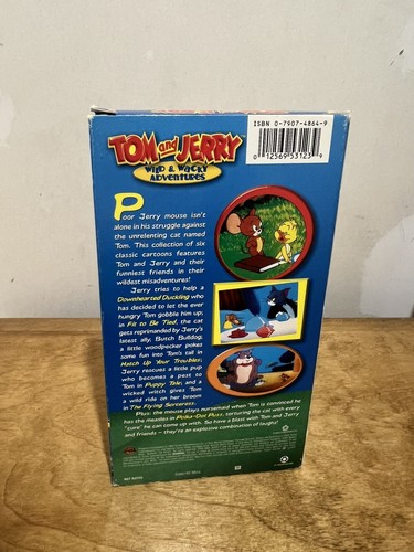 Tom And Jerry Wild & Wacky Adventures VHS 1992 Warner Cartoon OOP RARE Obscure - Picture 4 of 9