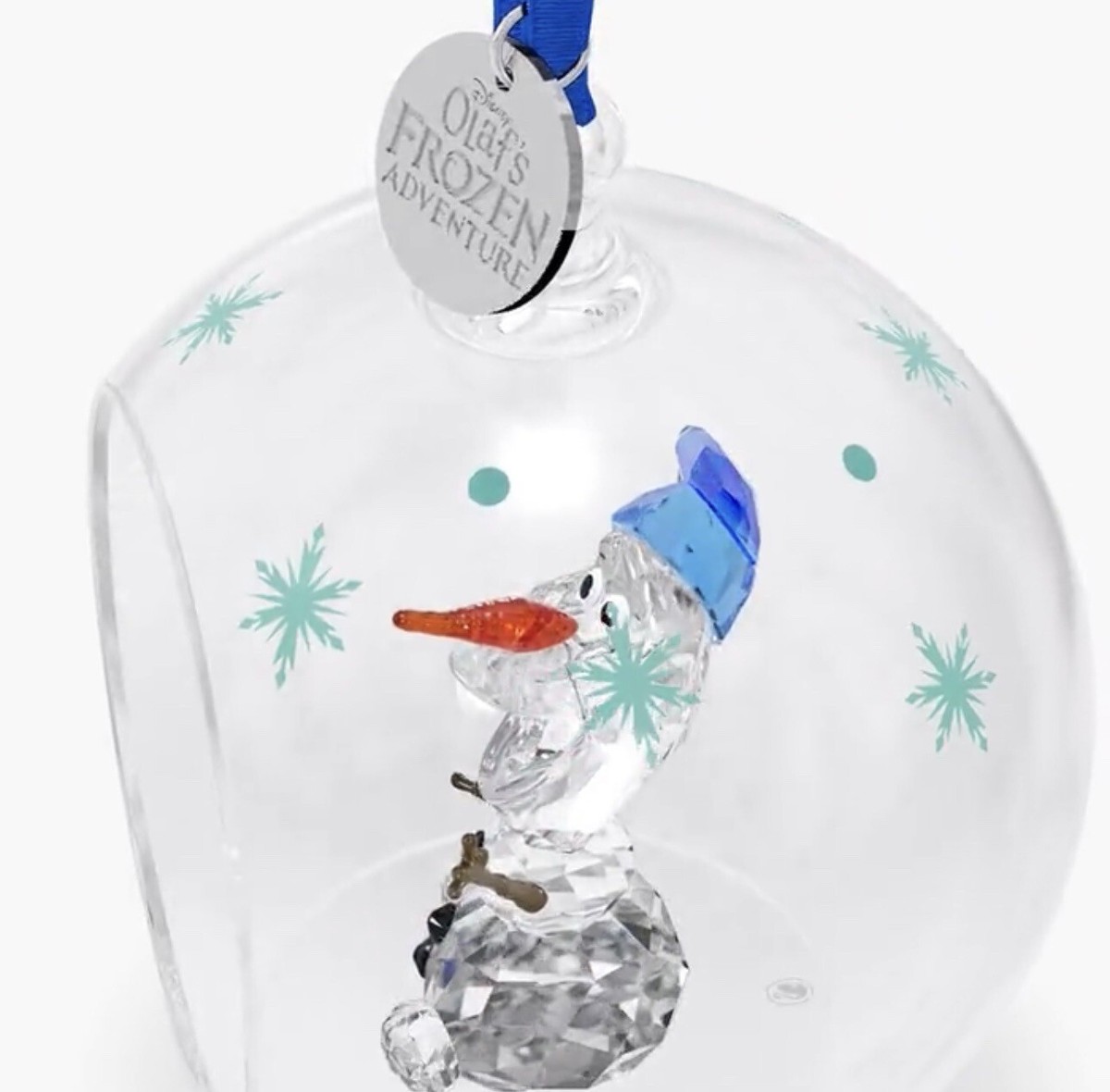 Swarovski Frozen Olaf ボールオーナメント Swarovski Crystal