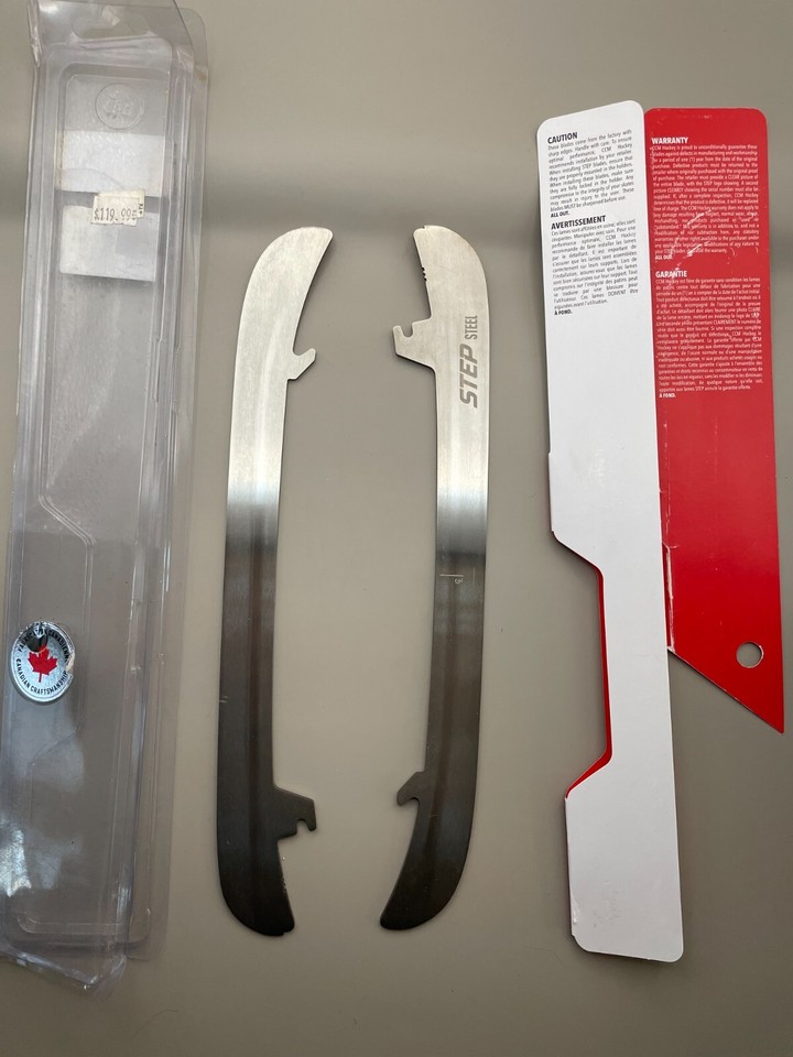 USED Step Steel 271 Player Blades CCM eBay