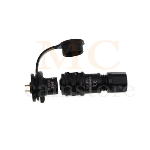 WEIPU SA6 2 3 4 5 Pin waterproof connector plug socket,Aviation Cable Connector - Picture 7 of 8
