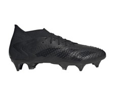 Adidas Predator Accuracy.1 SG Soccer Cleats Black Men's Size 8 GW4581 New