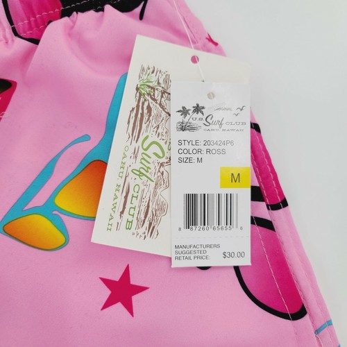 U.S. SURF CLUB Hawaii Men's Sunglasses Drawstring Lined Swim Board Shorts MEDIUM - 第 3/8 張圖片