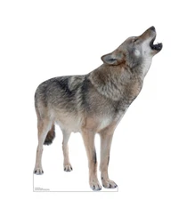 HOWLING WOLF - LIFE SIZE STANDUP/CUTOUT BRAND NEW 5225