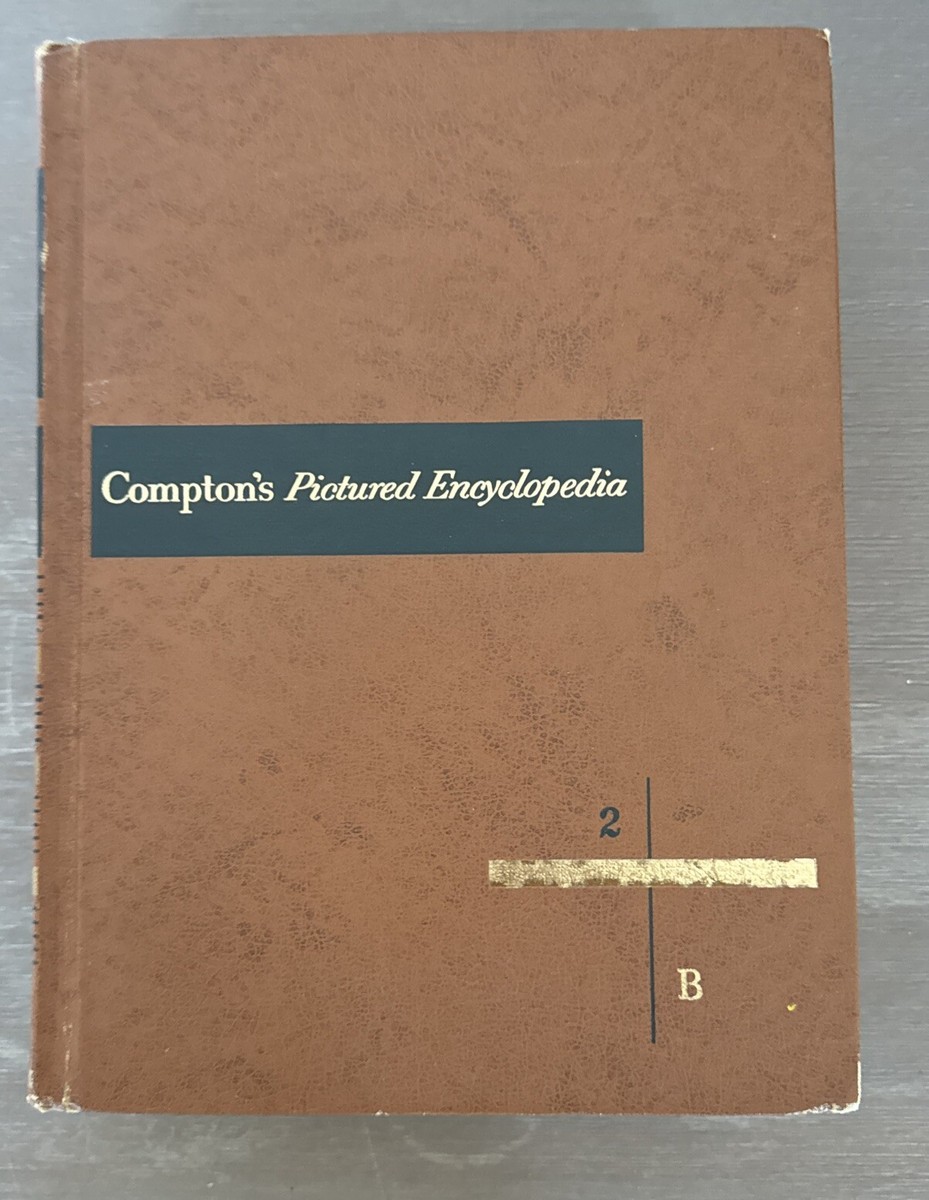 Encyclopedias Comptons Set Pictured 1964 Edition Book 15 Volumes