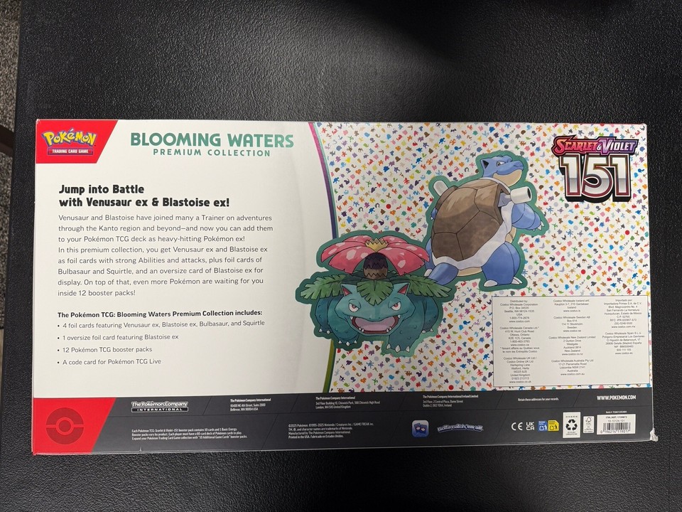 Pokémon TCG 151 Blooming Waters Premium Collection Set eBay