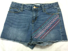 OLD NAVY GIRLS JEANS SHORTS SIZE 12