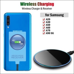 Wireless Charger & Type-C Receiver For Samsung Galaxy A20 A30 A50 A60 A70 A90 5G