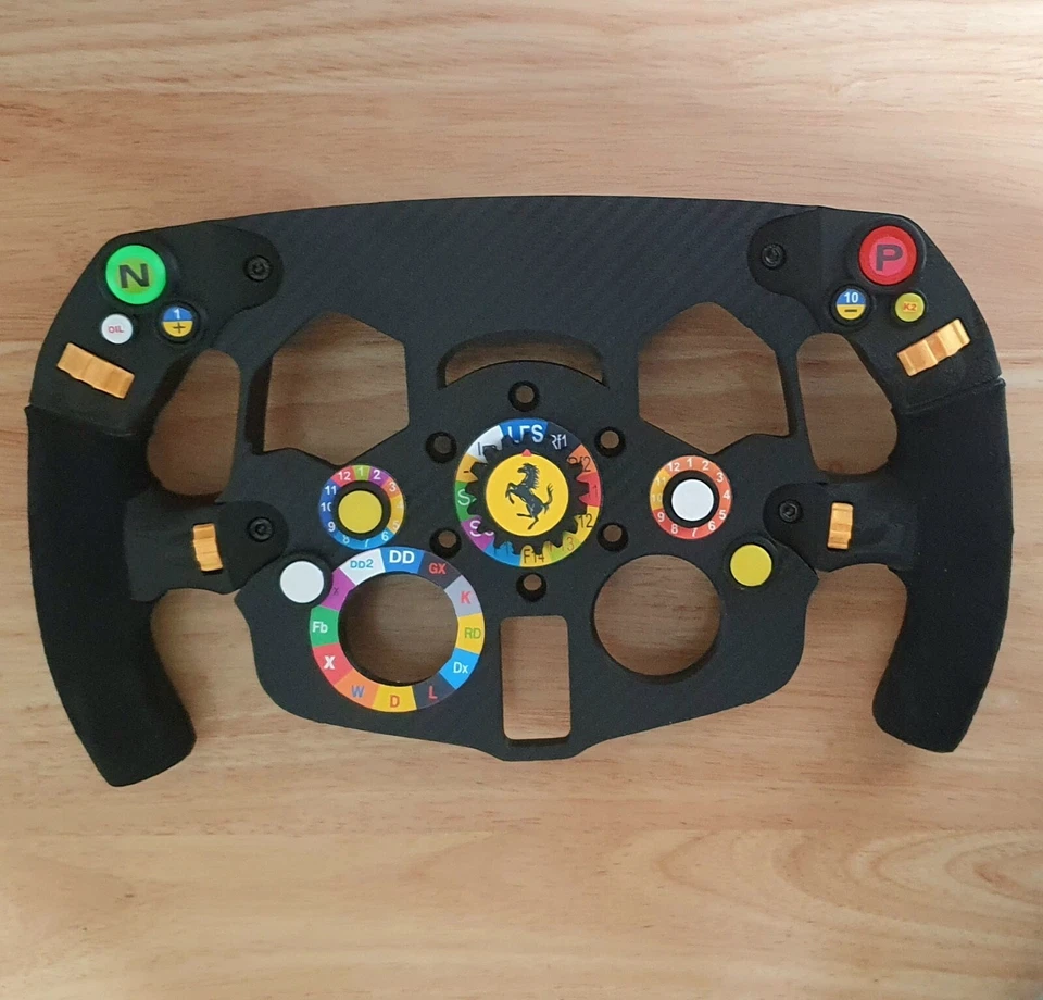 F1 Logitech G29 G923 Steering Wheel Mod With Magnetic Shifters - Image 4 of 4