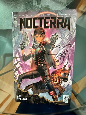 Nocterra #30 Val Special Variant 1st Print Unread  Signed by Scott Snyder NM-NM+