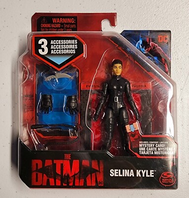 Spin Master - DC Comics Selina Kyle (Catwoman) Action Figure and Accessories