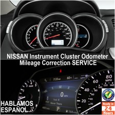 Fits NISSAN 1998-2019 Instrument Cluster Mileage Correction/Programming Service