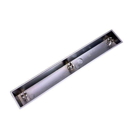 Zinc Alloy 6.25U Spacebar Keycap Comfort For Mechanical Keyboard Black Silver - Afbeelding 3 van 10