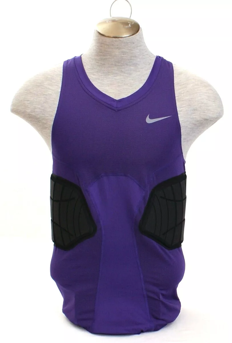 Nike Dri Fit Pro Hyperstrong Purple Padded Compression Basketball