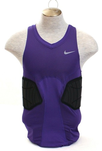 Nike Dri Fit Pro Hyperstrong Purple Padded Compression Basketball Tank Men's NWT - Picture 1 of 4