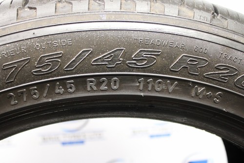 X1 PW 275/45R20 275 45 20 PIRELLI SCORPION VERDE 110V M+S XL TYRE *7MM (B82AP) - Picture 11 of 13