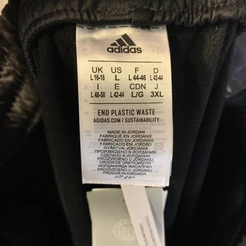 Adidas Women's Aeroready Wide Leg High Rise Pants Size L NEW Black Athleisure - Picture 12 of 14