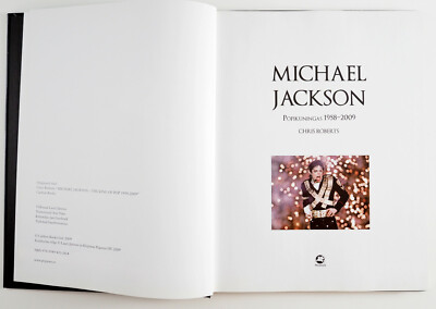 Estonian local edition MICHAEL JACKSON Album Book The King of Pop