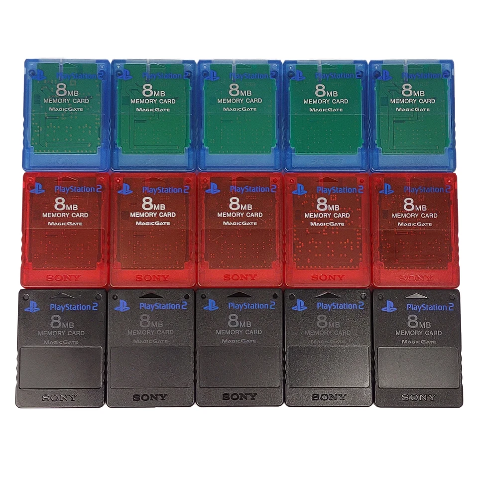 Sony PlayStation 2 Memory Card PS2 Genuine Official MagicGate 8MB SCPH-10020 - Image 2 of 3