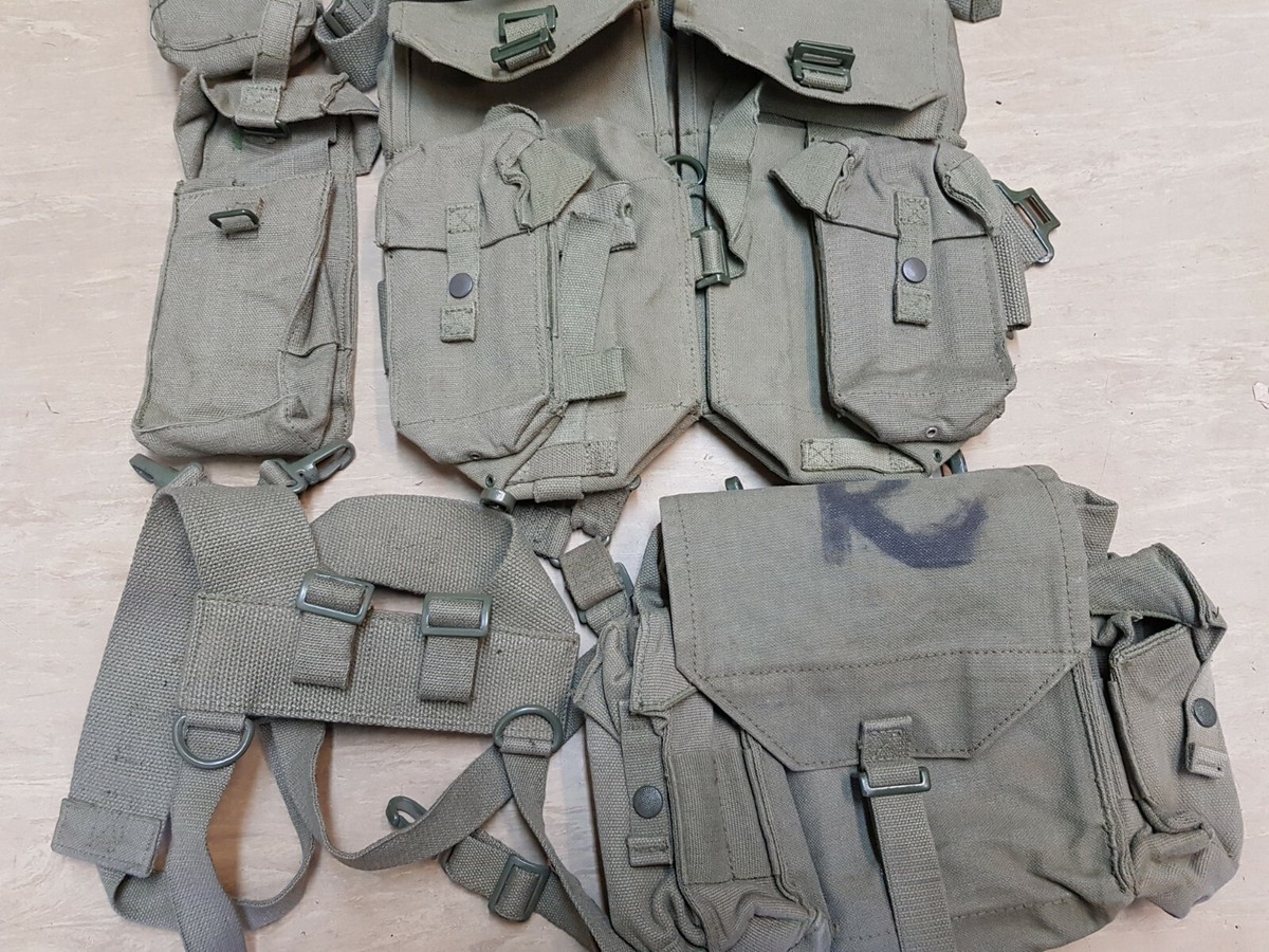Rare Genuine SADF South African Army Pattern 70 Webbing Set