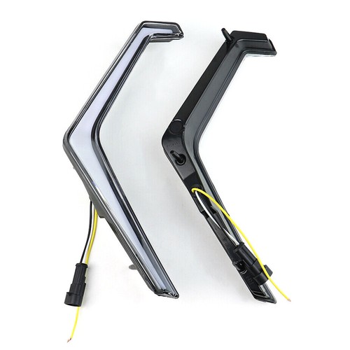 Paar vordere LED-Blinker-Fang-Akzentlichter passend für RZR RS1 Turbo XP 4 1000 - Picture 6 of 9