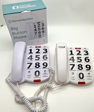 choice of BIG BUTTON LANDLINE PHONES - Home Intuition or Future Call FC-1507