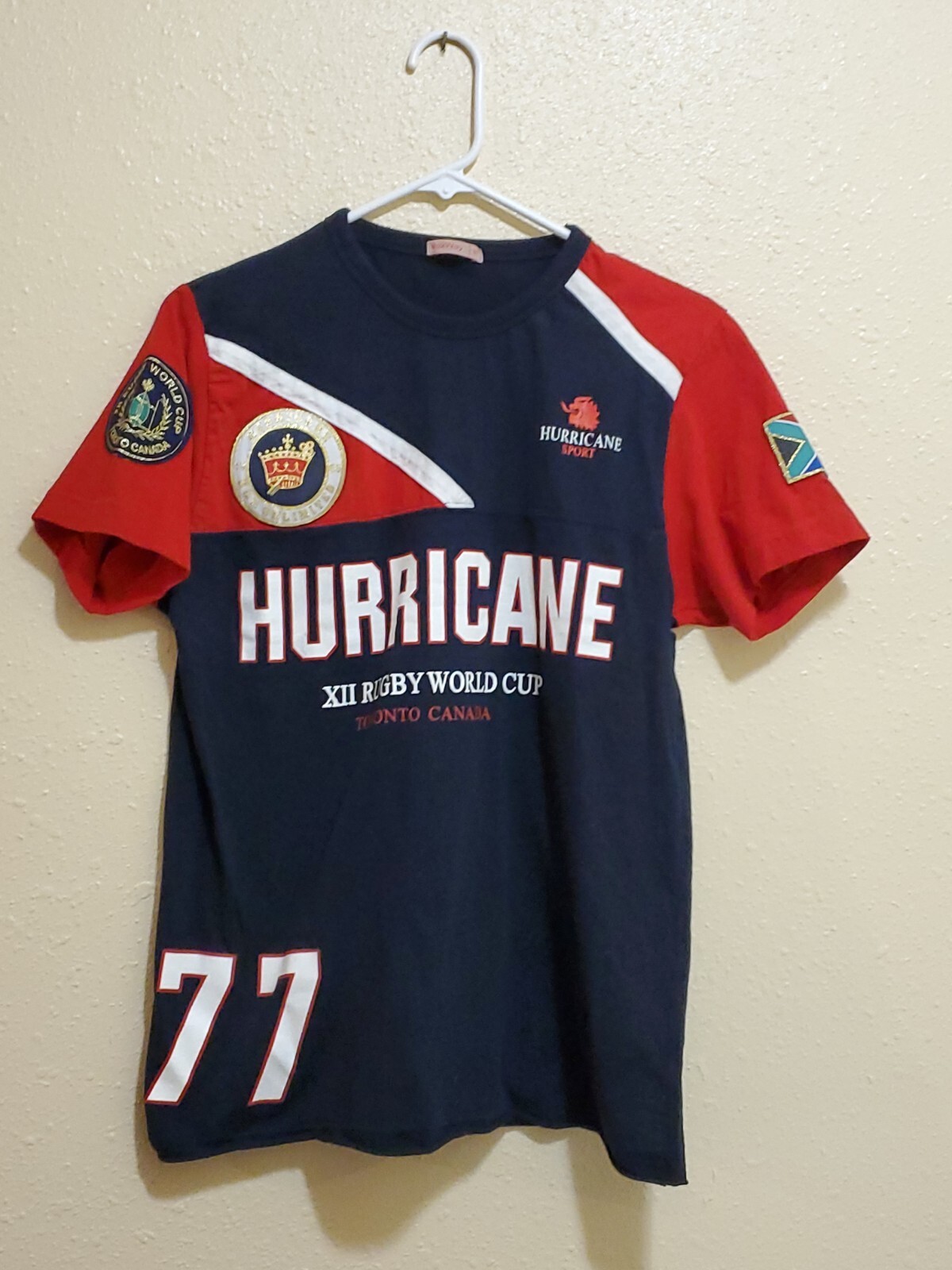 HURRICANE XII Rugby World Cup Toronto Canada Tshirt … Gem