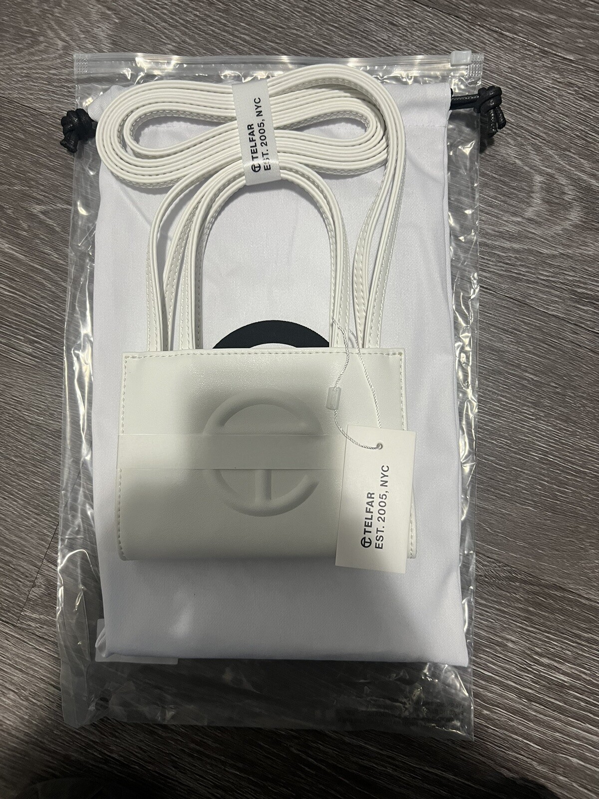 Telfar TF012WTS Women's Shopping Bag - White for sale online | eBay