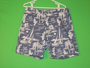 Vineyard-Vines-by-Shep-amp-Ian-Mens-Size-33-Anguilla-Beach-Ocean-Casual-Shorts
