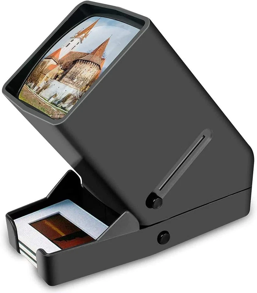 35Mm Slide Viewer, 3X Magnification and Desk Top LED Lighted Illuminate - Image 4 of 4