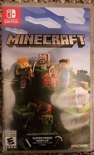 MINECRAFT 2018 Nintendo Switch CASE ONLY NO GAME no manual