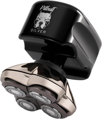 Skull Shaver Pitbull Silver Pro SX5 - Kopf- Und Gesichtsrasierer - Elektrorasier