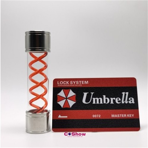 Resident Evil T-Virus G-Virus Umbrella Corporation Small Test Tube Cosplay Props - Picture 8 of 16