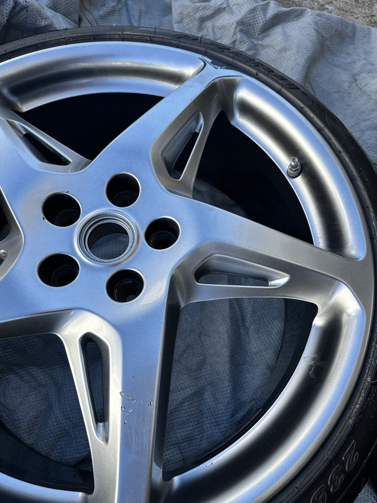 2010-2015 OEM Factory Ferrari 458 Wheels Rims Tires 20" Shadow Chrome