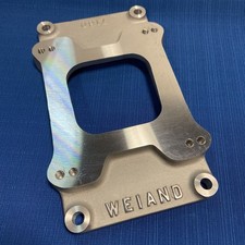 Weiand 471 4 Barrel Carburetor Top Plate Blower Supercharger Scta