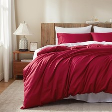 Duvet Cover Queen Size 100 Egyptian Cotton Duvet Cover Set,1600 Thread Count...