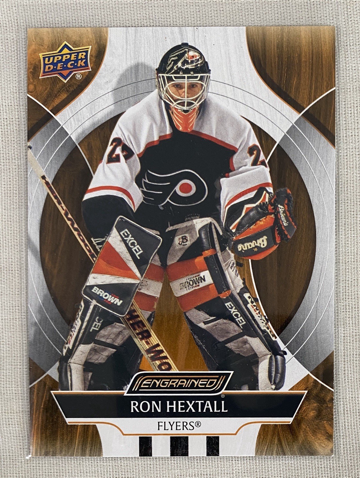 2024-25 Upper Deck Engrained Icons - Ron Hextall #1 Flyers
