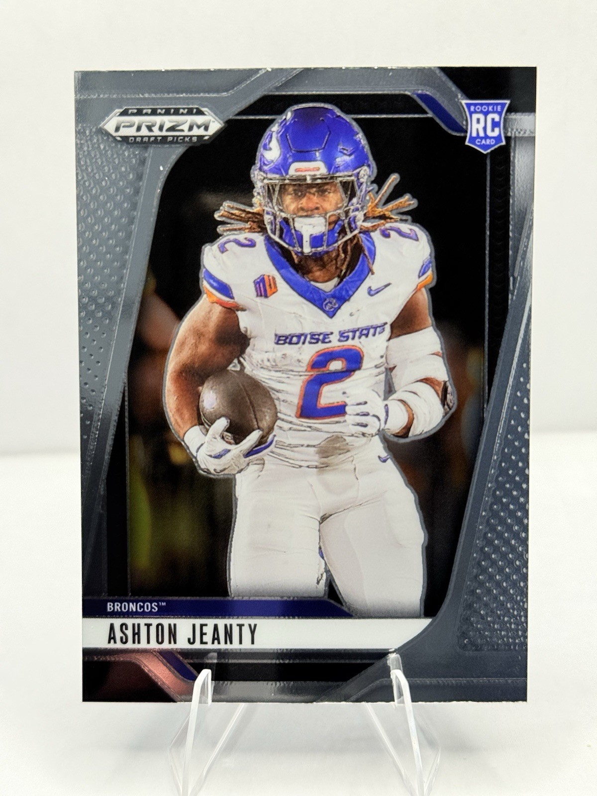 Ashton Jeanty 2025 Prizm Draft Picks RC Base #13 - Raiders / Boise State