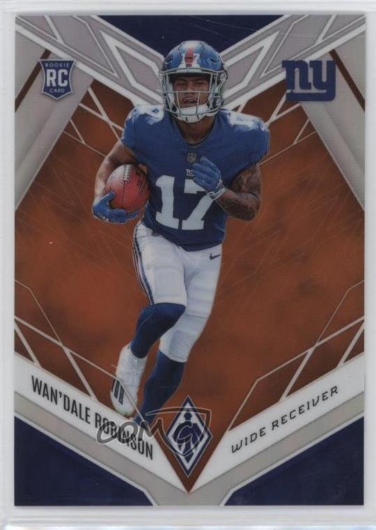 2022 Panini Phoenix Rookies Orange 50/99 Wan'Dale Robinson #120 17wc