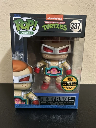 Funko Pop! Digital TMNT: Freddy As Krang #337 LE 2500 Royalty W/ Protector