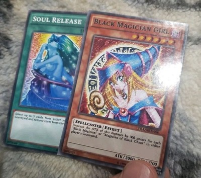 Custom Yugioh Card Dark Magician Girl Black DMG Soul Release Uncensored  Waifu | eBay