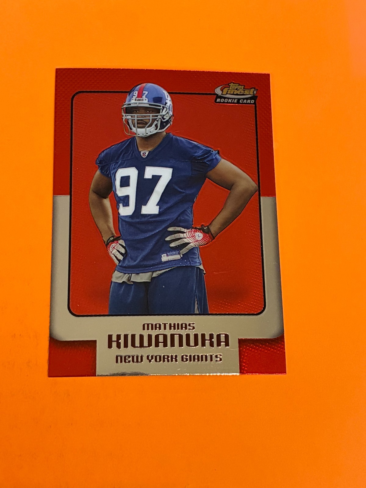 Mathias Kiwanuka Finest #130 Base