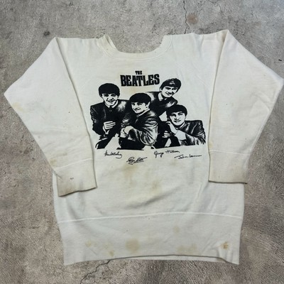Vintage 1960s The Beatles Sweatshirt Small All Cotton 50s 60s