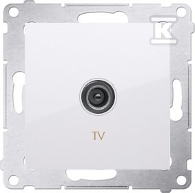 54 MODULO BIANCO PRESA TV TERMINALE PREMIUM 54 DAK1.01/11 - Immagine 3