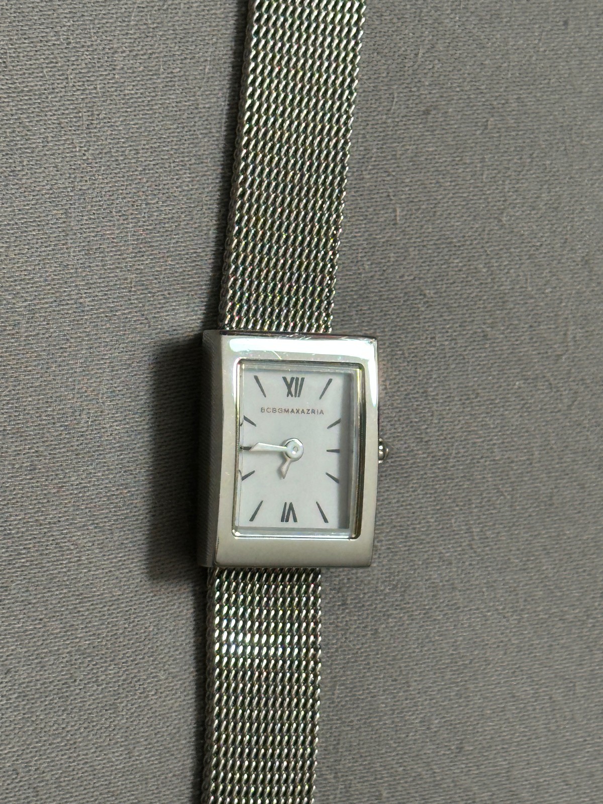 BCBGMaxAzria Women’s Rectangular Watch Stainless … - image 2