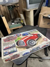 Schylling Auto Speedway Tin Windup Race Car Game NEW #2