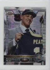 2015 Topps Chrome Mini Rookies Pulsar Refractor Andrus Peat #133 12xq